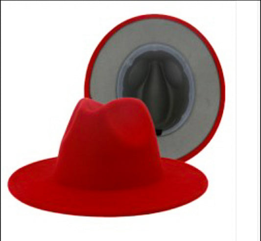 MR Brim (Red/Grey)